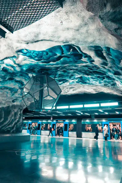 Free Walking Tour Metro Stockholm Underground: The Art Beneath the City